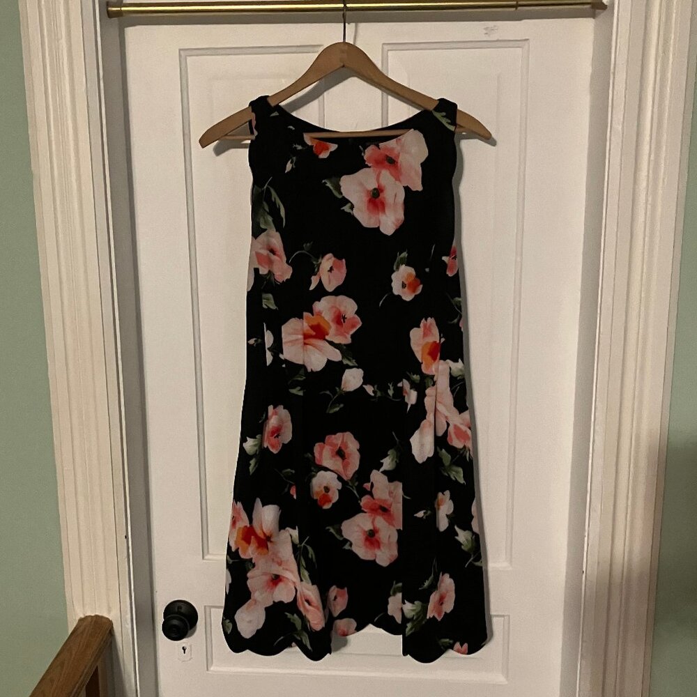 Vince Camuto Floral Fit and Flare Dress